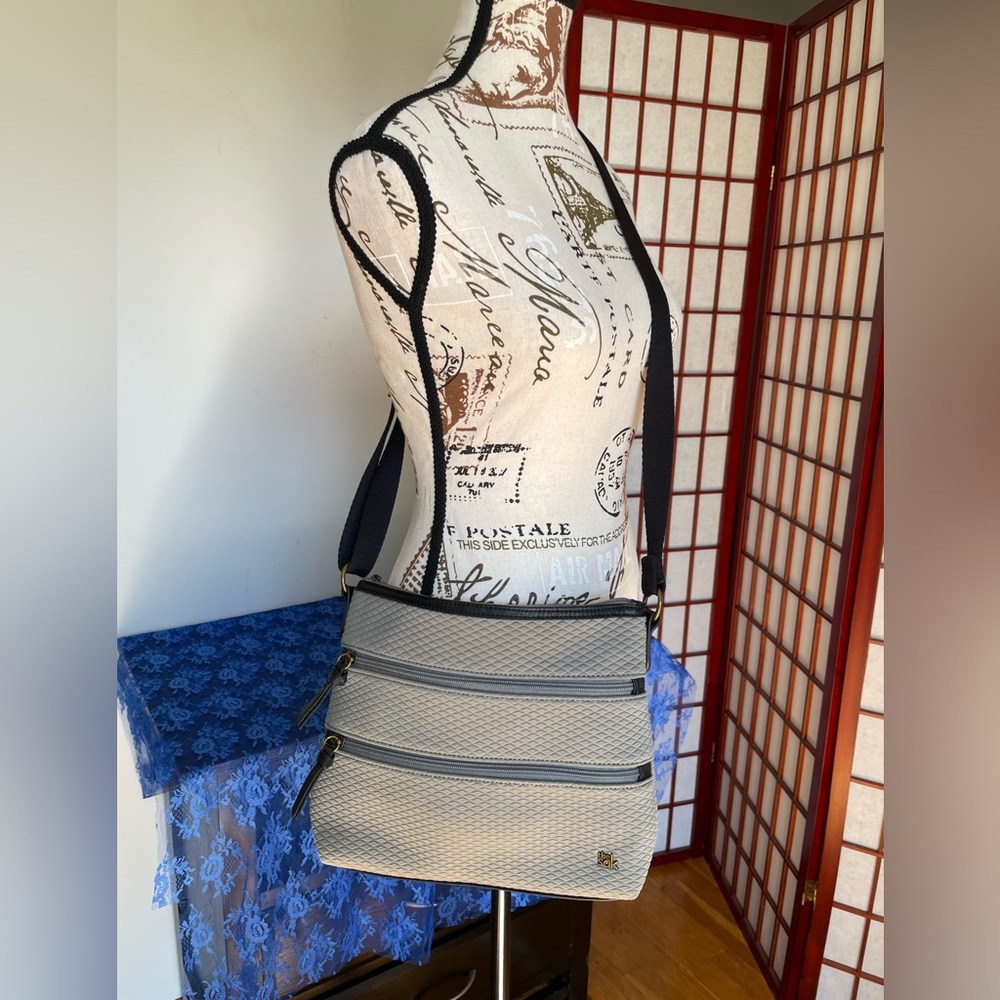 The Sak Gray Crossbody Bag
